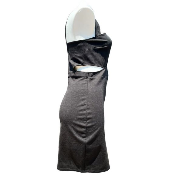 Guess Black Cutout Sleeveless Mini Dress Size Medium - Picture 3 of 13